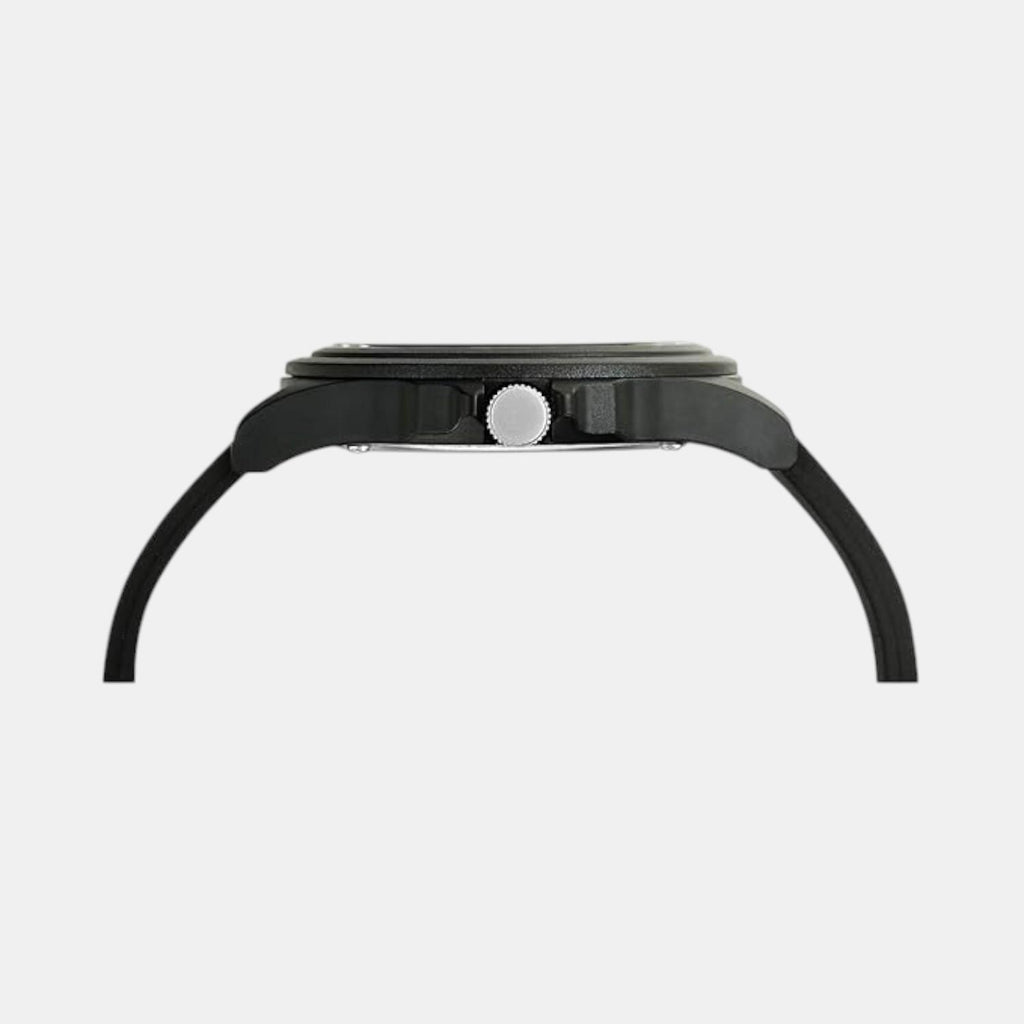 Signature Men Quartz Black Dial Analog Silicone Watch UWUCG0310