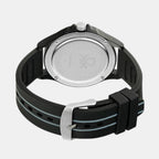 Signature Men Quartz Black Dial Analog Silicone Watch UWUCG0310