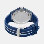 Signature Men Quartz Blue & Black Dial Analog Silicone Watch UWUCG0312