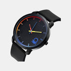 Signature Men Quartz Black Dial Analog Silicone Watch UWUCG0401