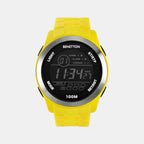Sport Unisex Quartz Black Dial Digital Silicone Watch UWUCG0501