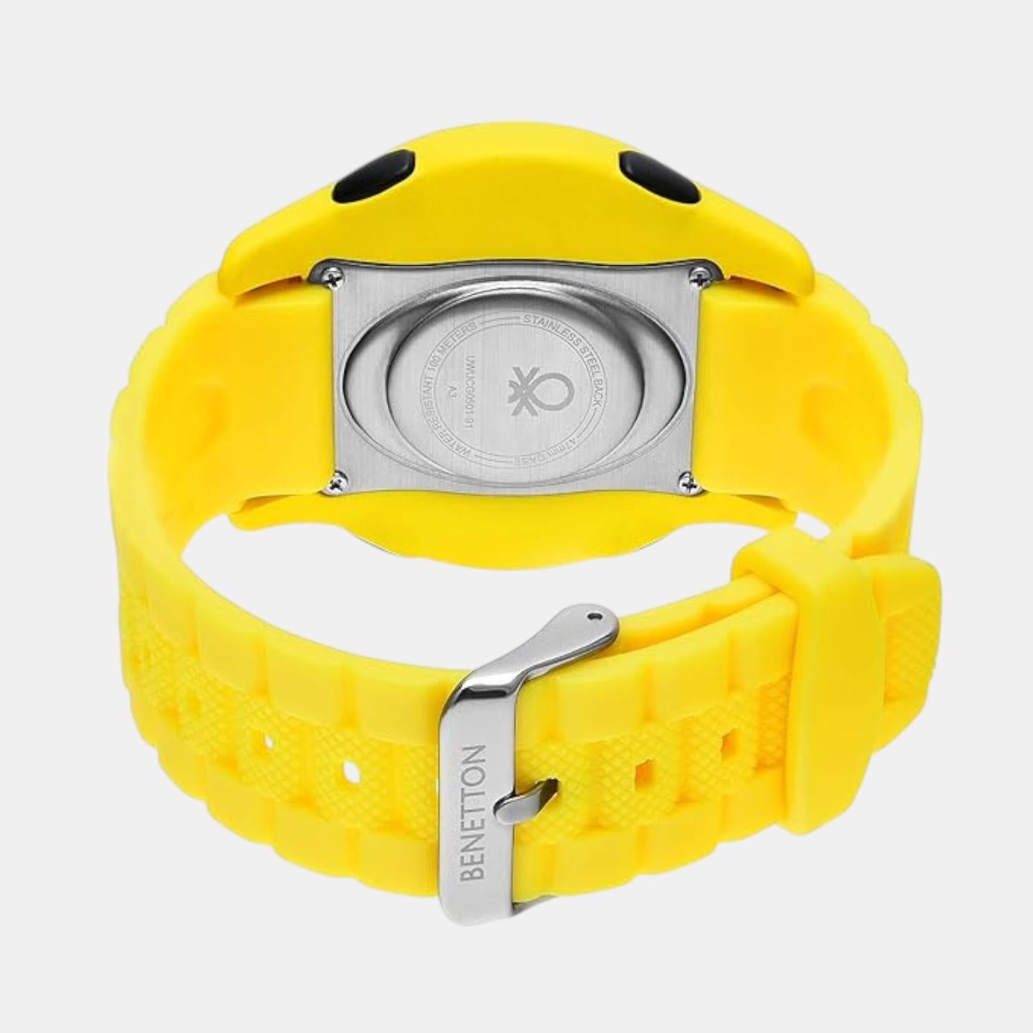 Sport Unisex Quartz Black Dial Digital Silicone Watch UWUCG0501