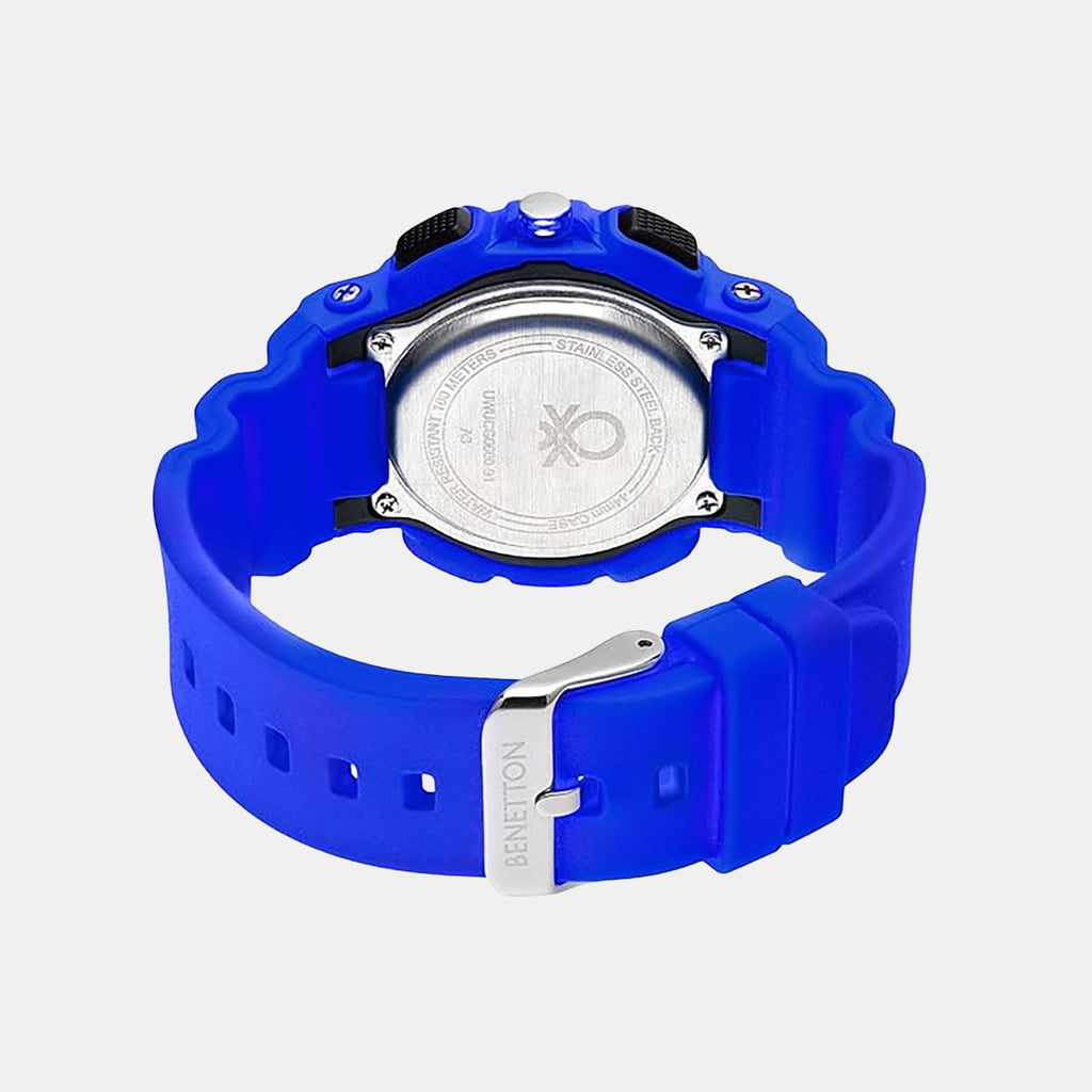 Sport Unisex Quartz Black Dial Analog Silicone Watch UWUCG0600