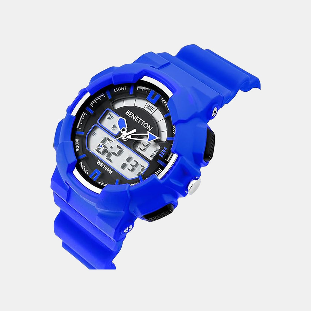 Sport Unisex Quartz Black Dial Analog Silicone Watch UWUCG0600