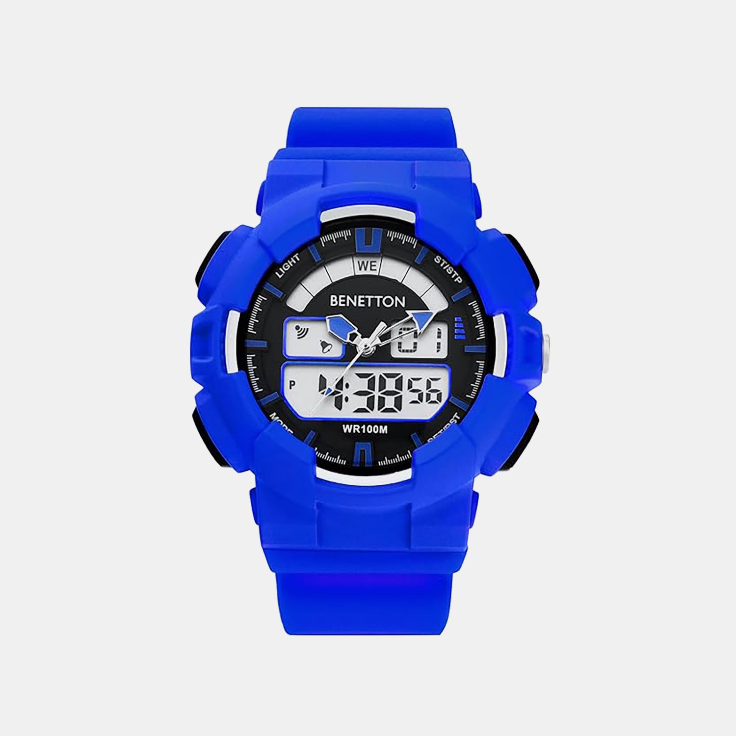 Sport Unisex Quartz Black Dial Analog Silicone Watch UWUCG0600