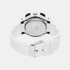 Sport Unisex Quartz White Dial Analog-Digital Silicone Watch UWUCG0604