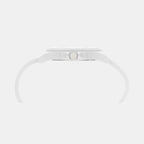 Iconic Men Quartz White Dial Analog Silicone Watch UWUCG1005