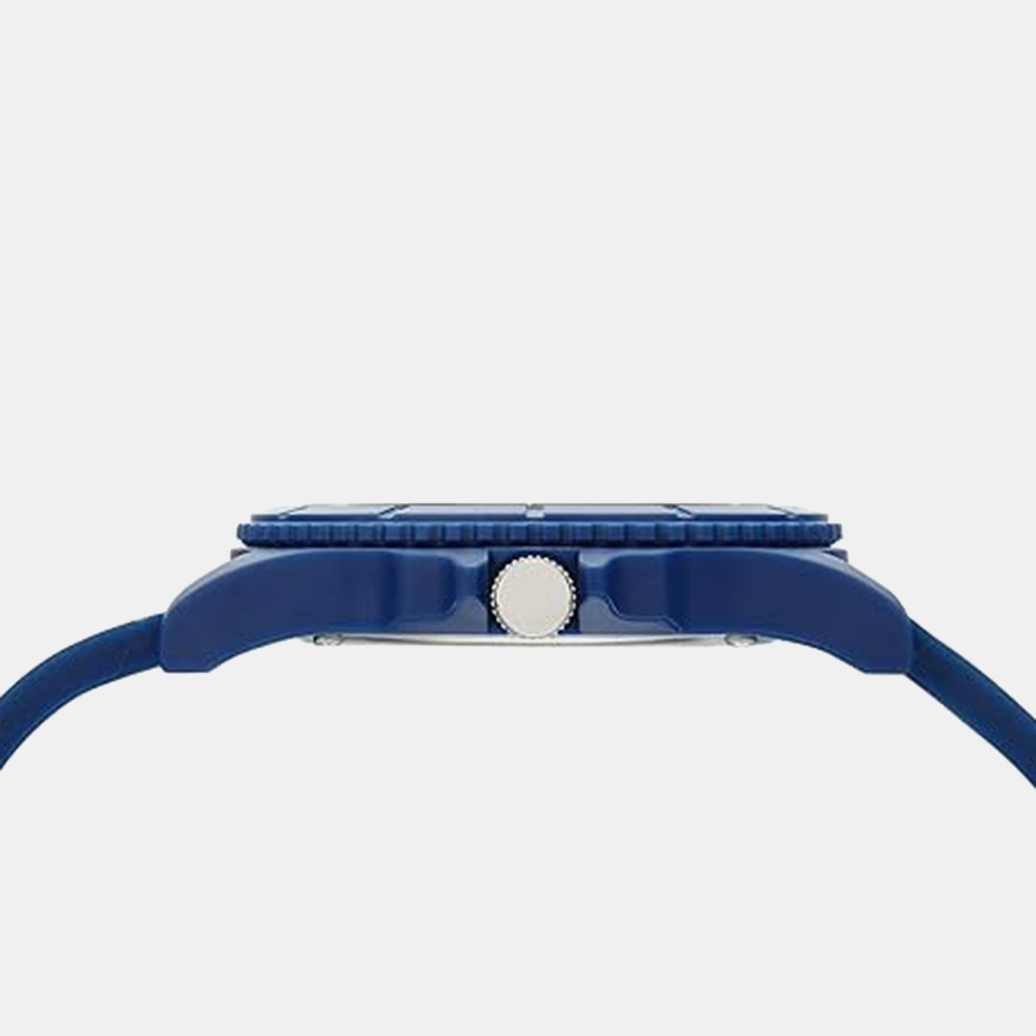 Iconic Men Quartz Blue Dial Analog Silicone Watch UWUCG1006