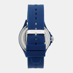 Iconic Men Quartz Blue Dial Analog Silicone Watch UWUCG1006