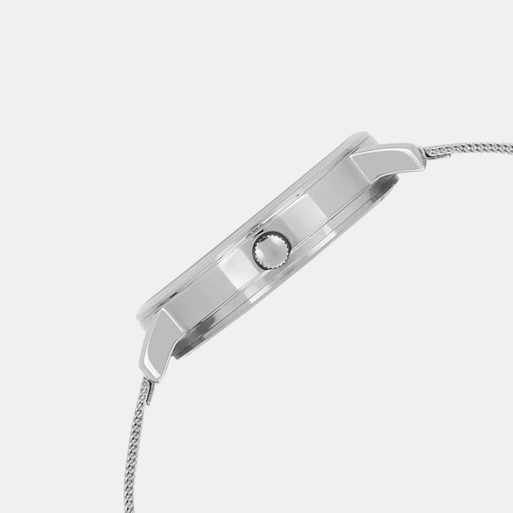 Signature Men Quartz Silver Dial Analog Stainless Steel Watch UWUCG1306