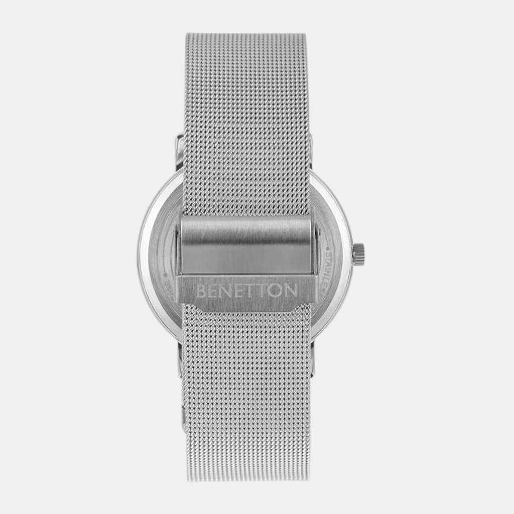 Signature Men Quartz Silver Dial Analog Stainless Steel Watch UWUCG1306