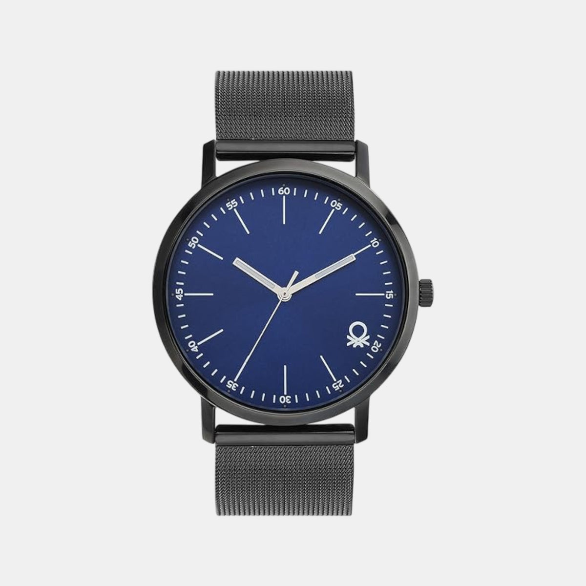 Signature Men Quartz Blue Dial Analog Stainless Steel Watch UWUCG1307
