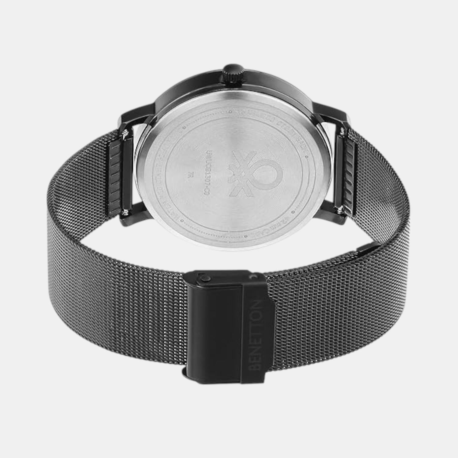 Signature Men Quartz Blue Dial Analog Stainless Steel Watch UWUCG1307