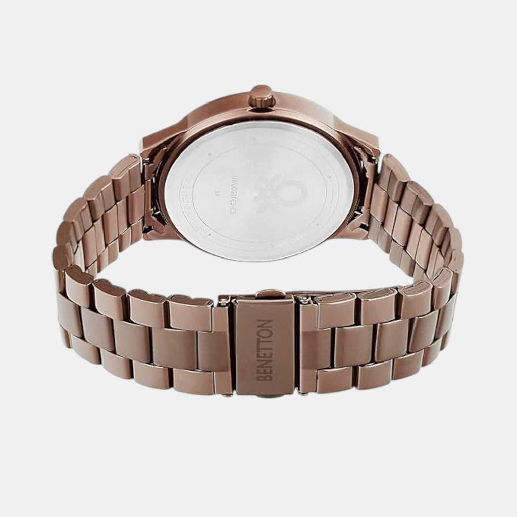 Iconic Men Quartz Brown Dial Analog Stainless Steel Watch UWUCG1603