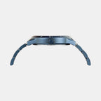 Iconic Men Quartz Blue Dial Analog Stainless Steel Watch UWUCG1605