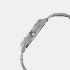 Signature Men Quartz Silver Dial Analog Stainless Steel Watch UWUCG1606