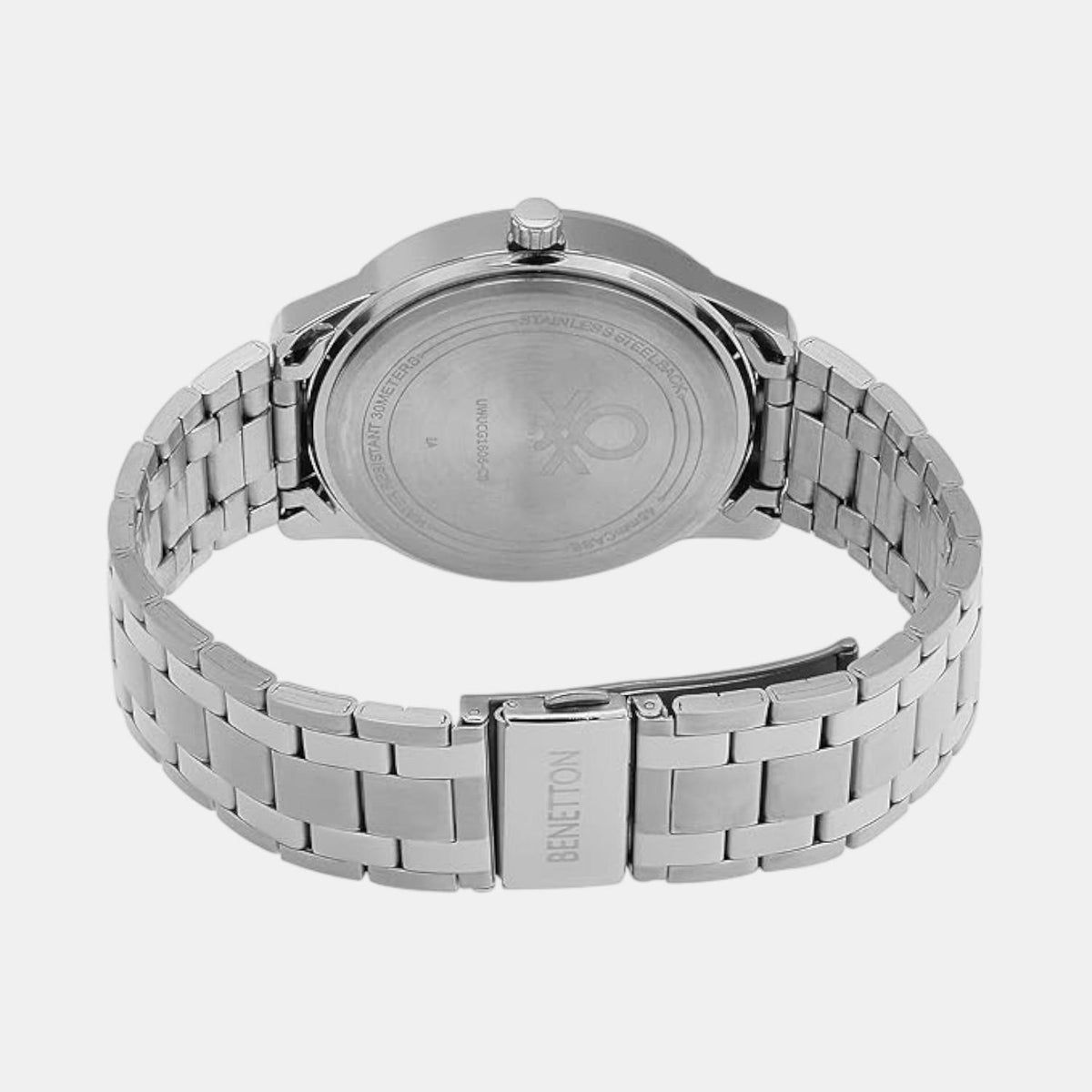 Signature Men Quartz Silver Dial Analog Stainless Steel Watch UWUCG1606