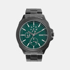 Signature Men Quartz Green Dial Multi-Function Stainless Steel Watch UWUCG1702