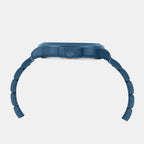 Signature Men Quartz Blue Dial Multi-Function Stainless Steel Watch UWUCG1704