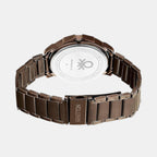 Signature Men Quartz Brown Dial Multi-Function Stainless Steel Watch UWUCG1801