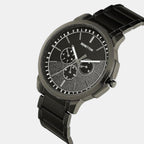 Signature Men Quartz Black Dial Multi-Function Stainless Steel Watch UWUCG1802