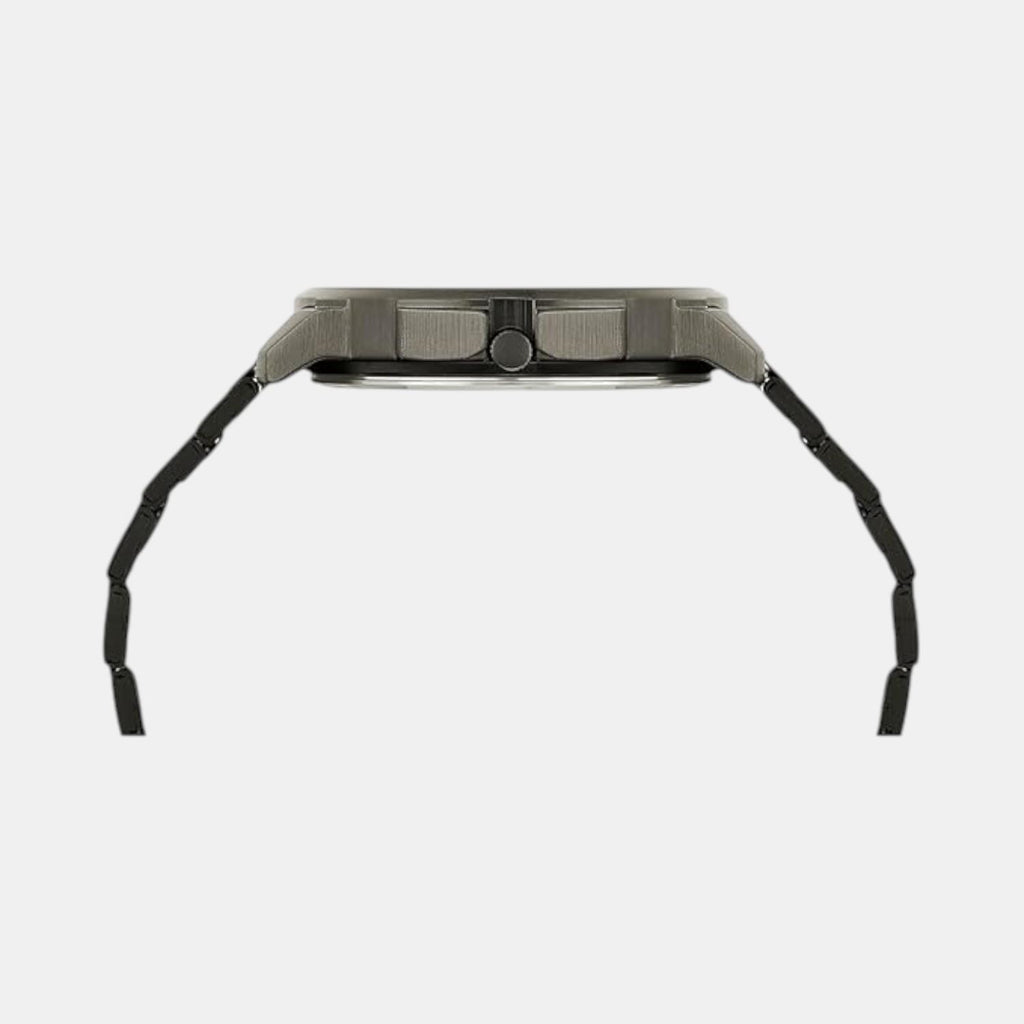 Signature Men Quartz Black Dial Multi-Function Stainless Steel Watch UWUCG1802