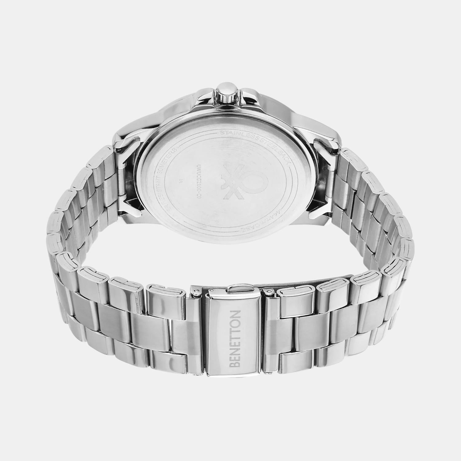 Signature Men Quartz Green Dial Analog Stainless Steel Watch UWUCG2100