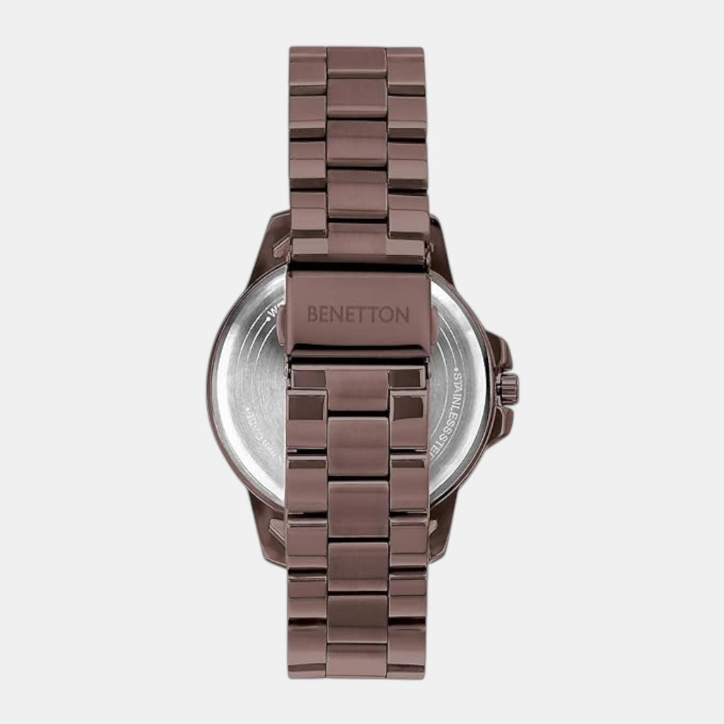 Signature Men Quartz Brown Dial Analog Stainless Steel Watch UWUCG2101