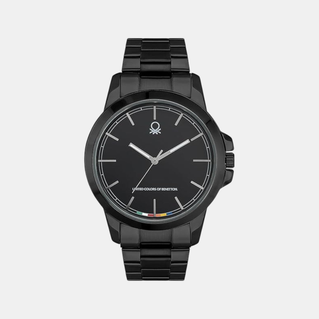 Signature Men Quartz Black Dial Analog Stainless Steel Watch UWUCG2102