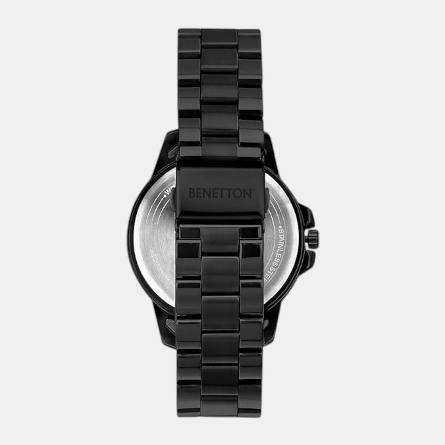 Signature Men Quartz Black Dial Analog Stainless Steel Watch UWUCG2102