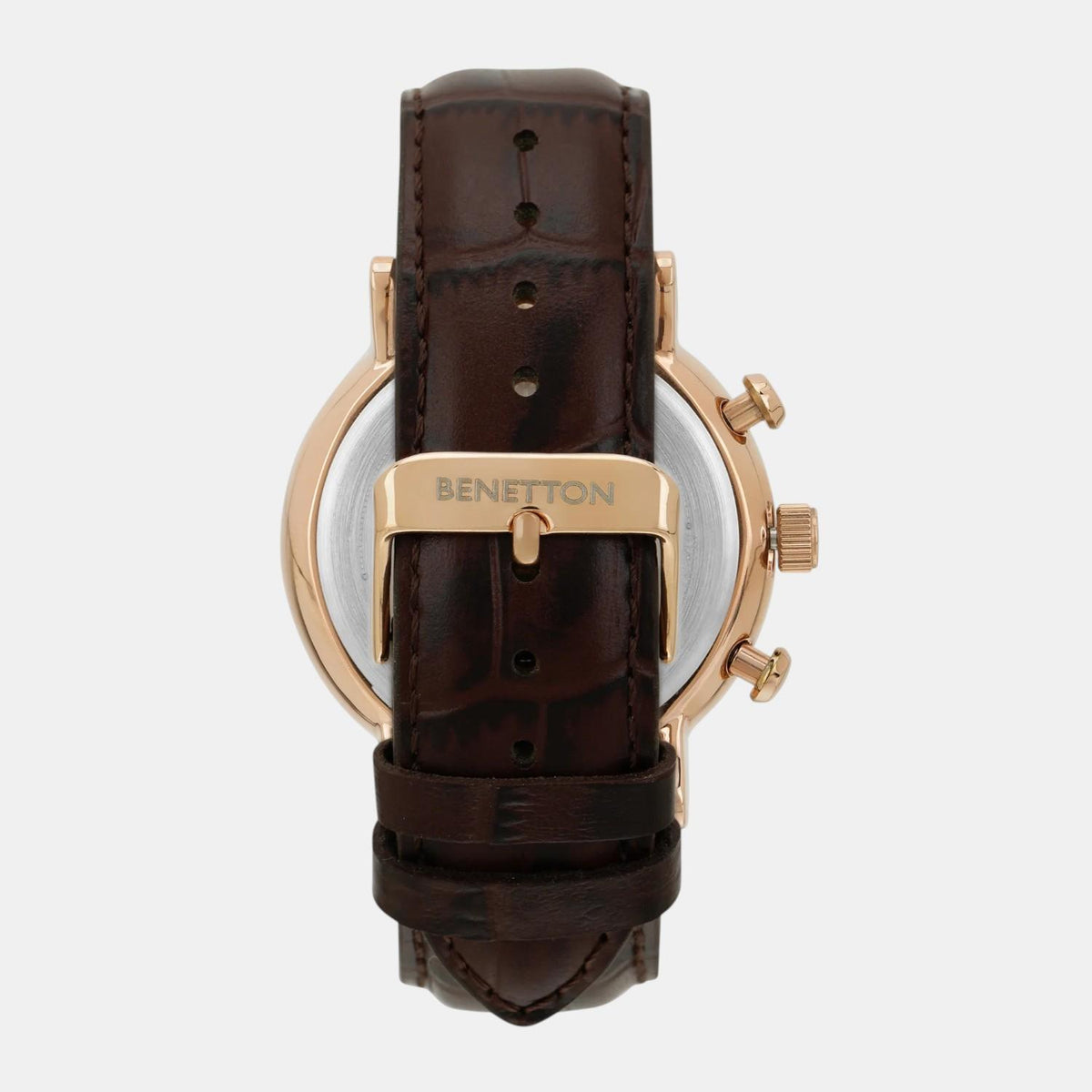 Signature Men Quartz Black Dial Multi-Function Leather Watch UWUCG2201
