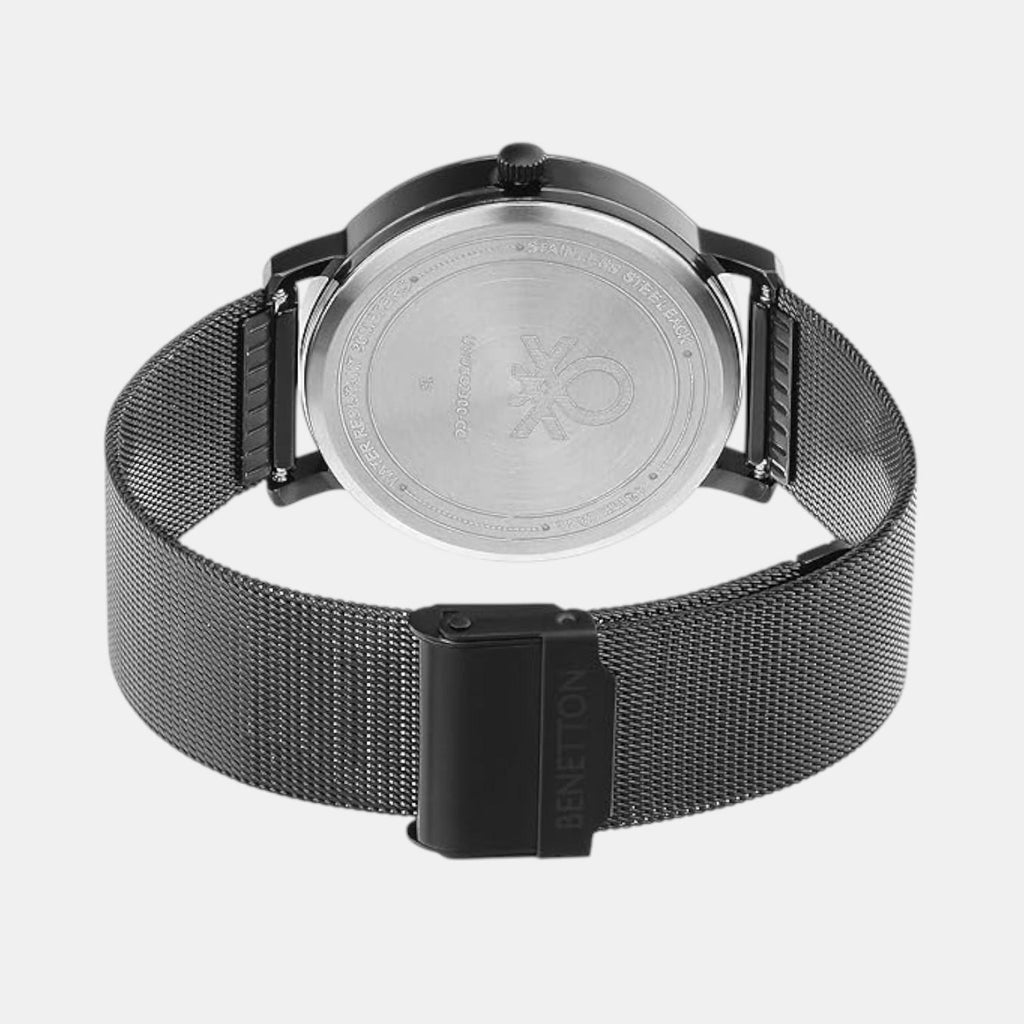 Signature Men Quartz Black Dial Analog Stainless Steel Watch UWUCG2300