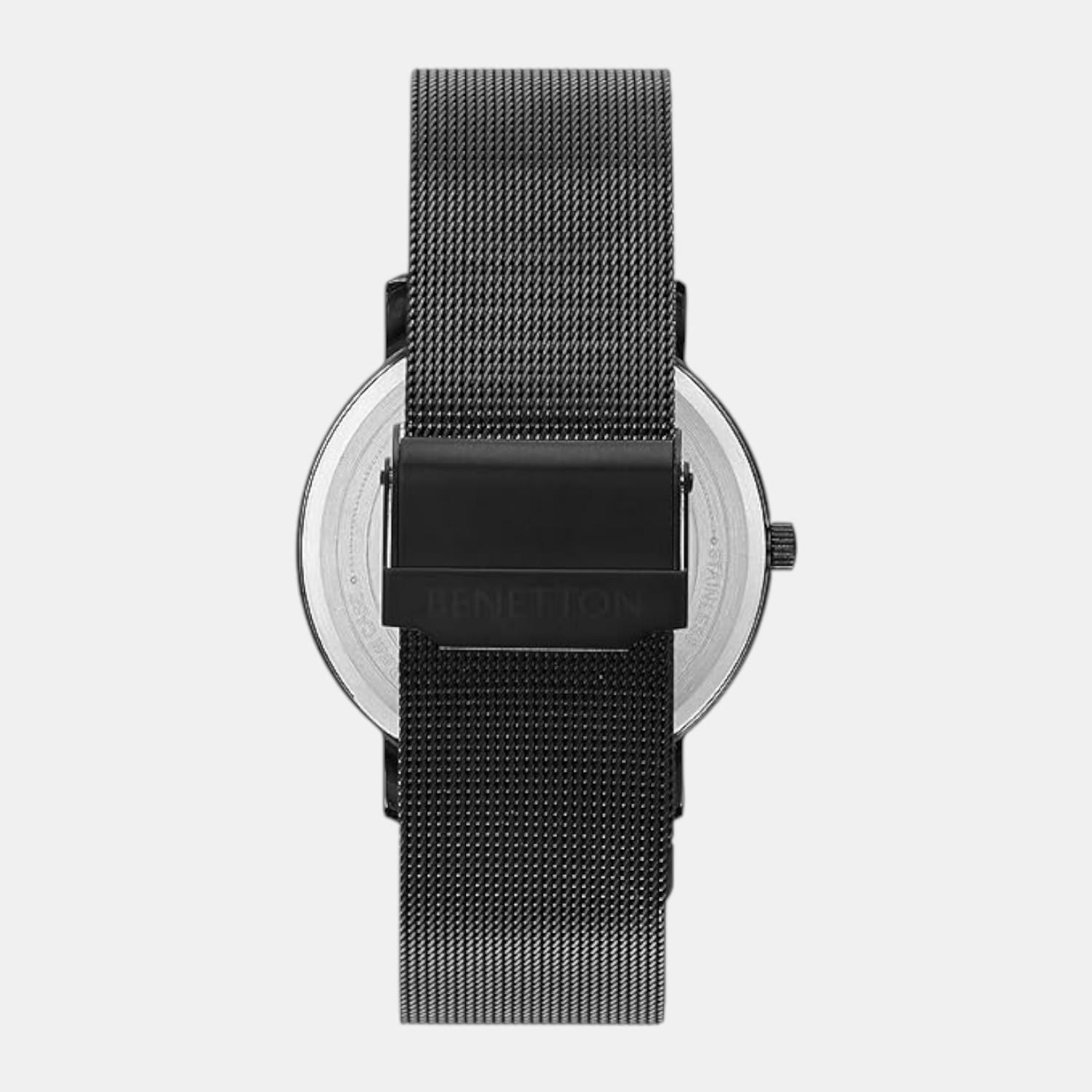 Signature Men Quartz Black Dial Analog Stainless Steel Watch UWUCG2300