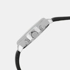 Signature Men Quartz Black Dial Multi-Function Leather Watch UWUCG2401