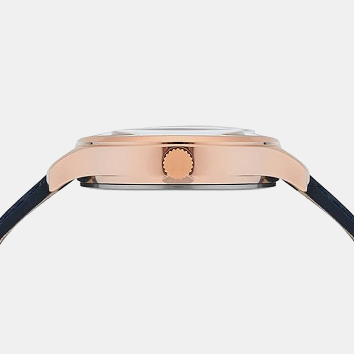Social Women Quartz Rose Gold Dial Analog Leather Watch UWUCL0101