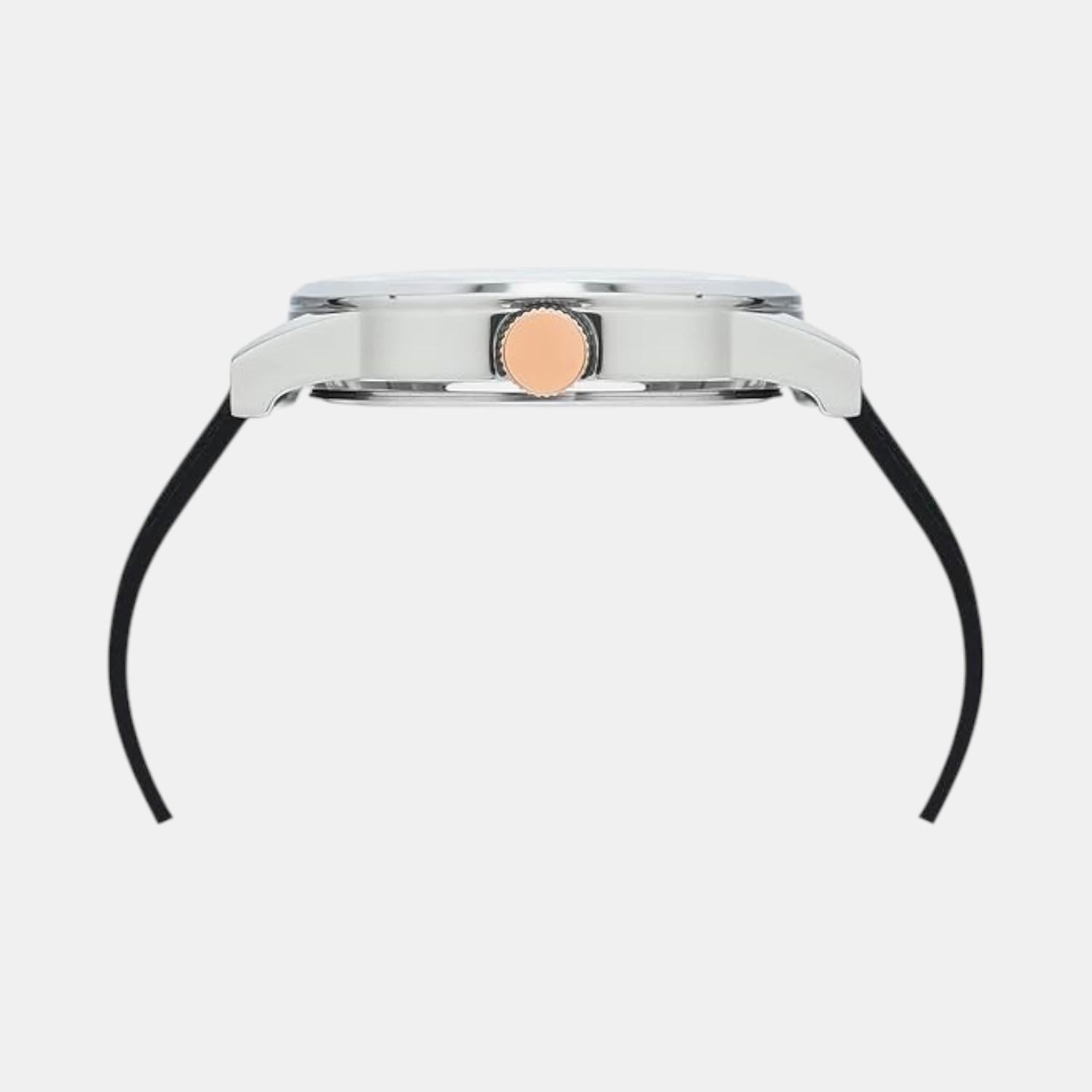 Social Women Quartz Black Dial Analog Leather Watch UWUCL0101