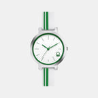 Signature Women Quartz White Dial Analog Silicone Watch UWUCL0200