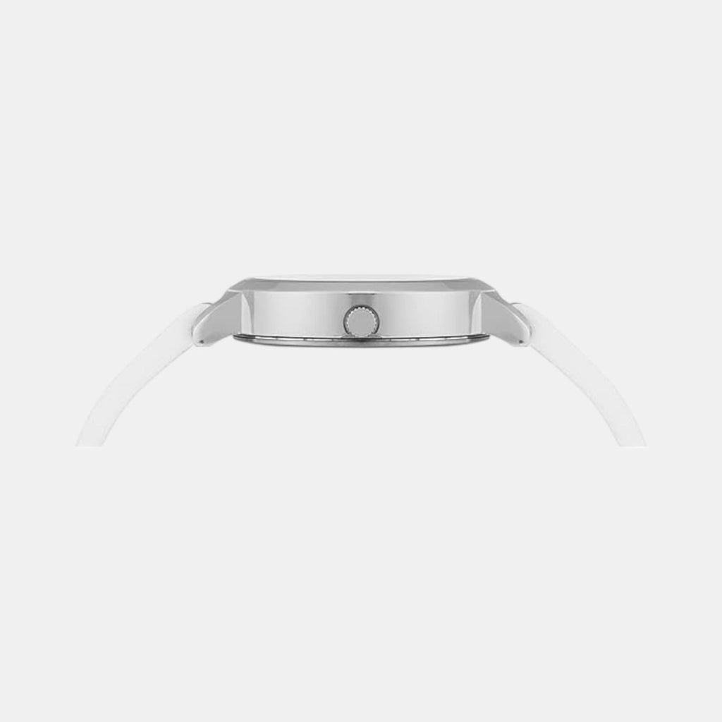 Signature Women Quartz White Dial Analog Silicone Watch UWUCL0200