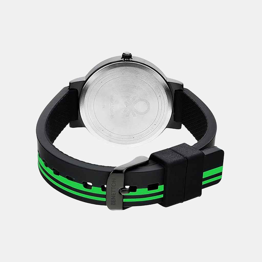 Signature Women Quartz Black Dial Analog Silicone Watch UWUCL0203