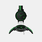 Signature Women Quartz Black Dial Analog Silicone Watch UWUCL0203
