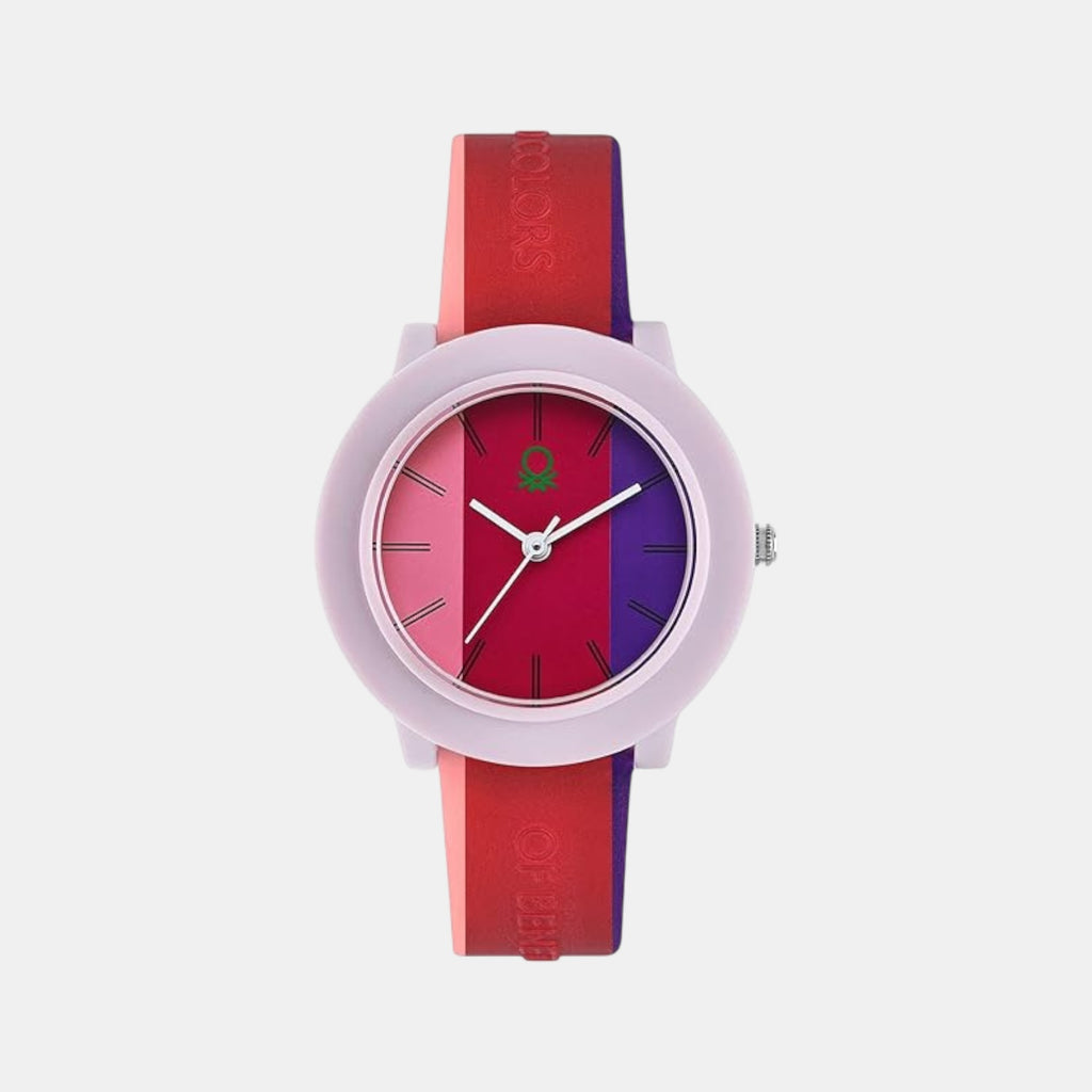 Iconic Women Quartz Multi-Colour Dial Analog Silicone Watch UWUCL0401