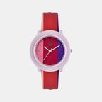 Iconic Women Quartz Multi-Colour Dial Analog Silicone Watch UWUCL0401