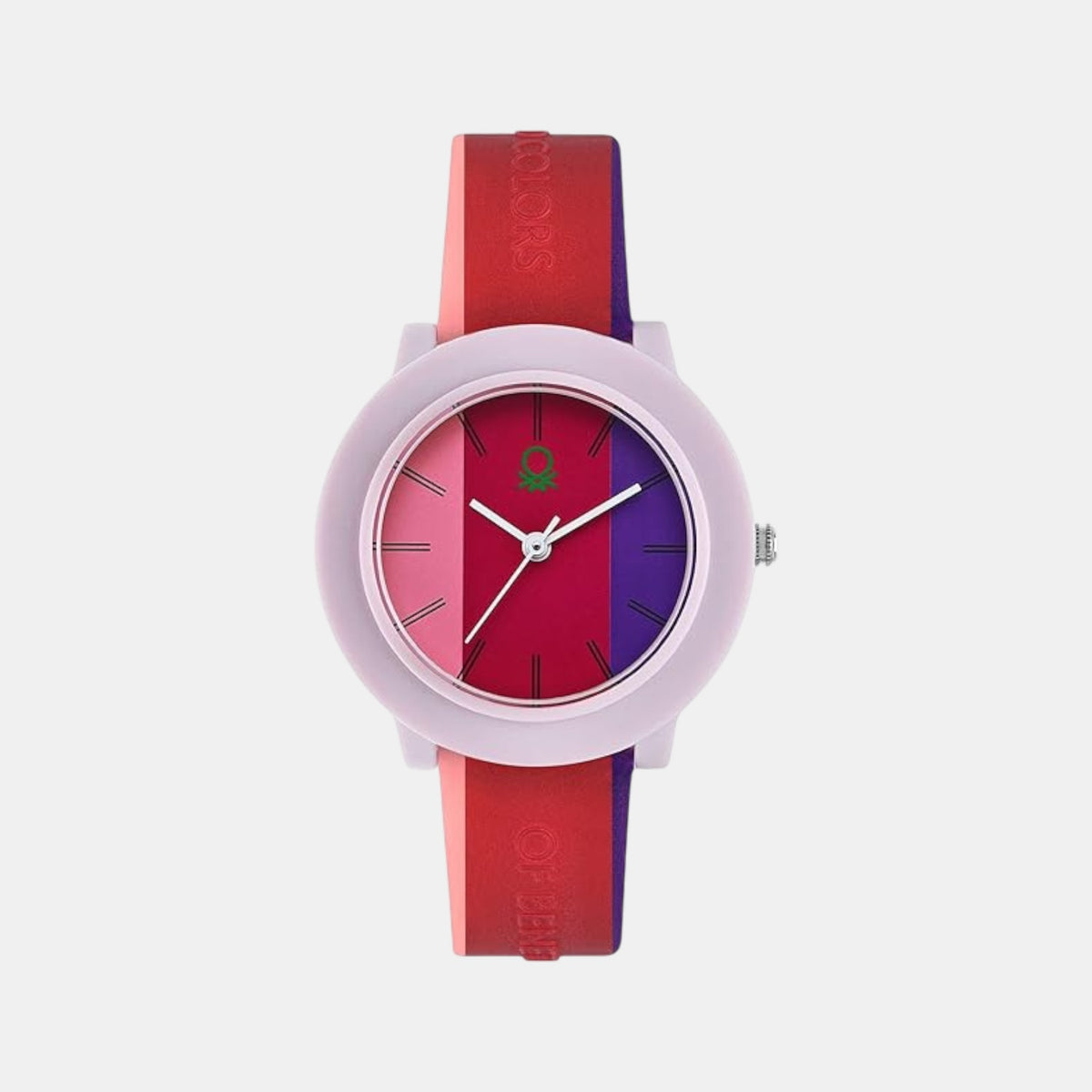 Iconic Women Quartz Multicolour Dial Analog Silicone Watch UWUCL0401