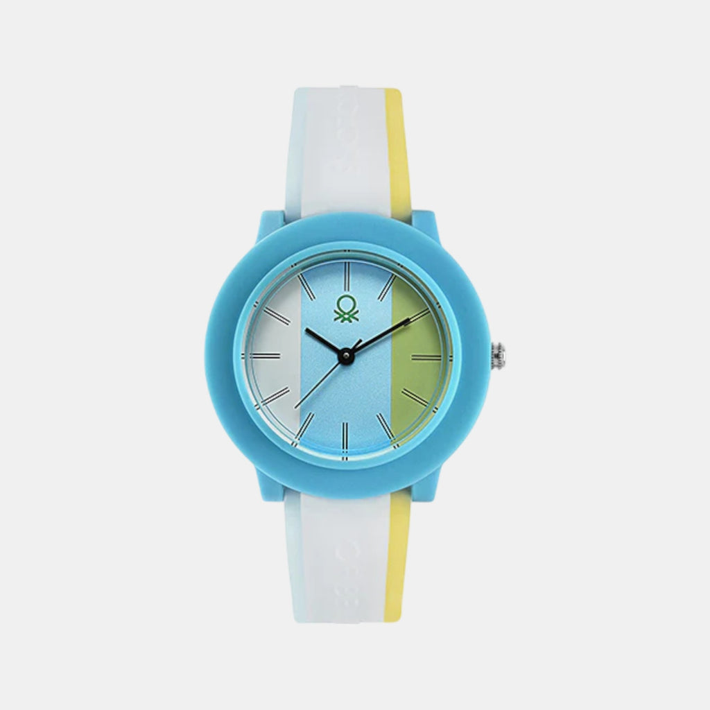 Iconic Women Quartz Multi-Colour Dial Analog Silicone Watch UWUCL0402