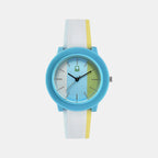 Iconic Women Quartz Multi-Colour Dial Analog Silicone Watch UWUCL0402