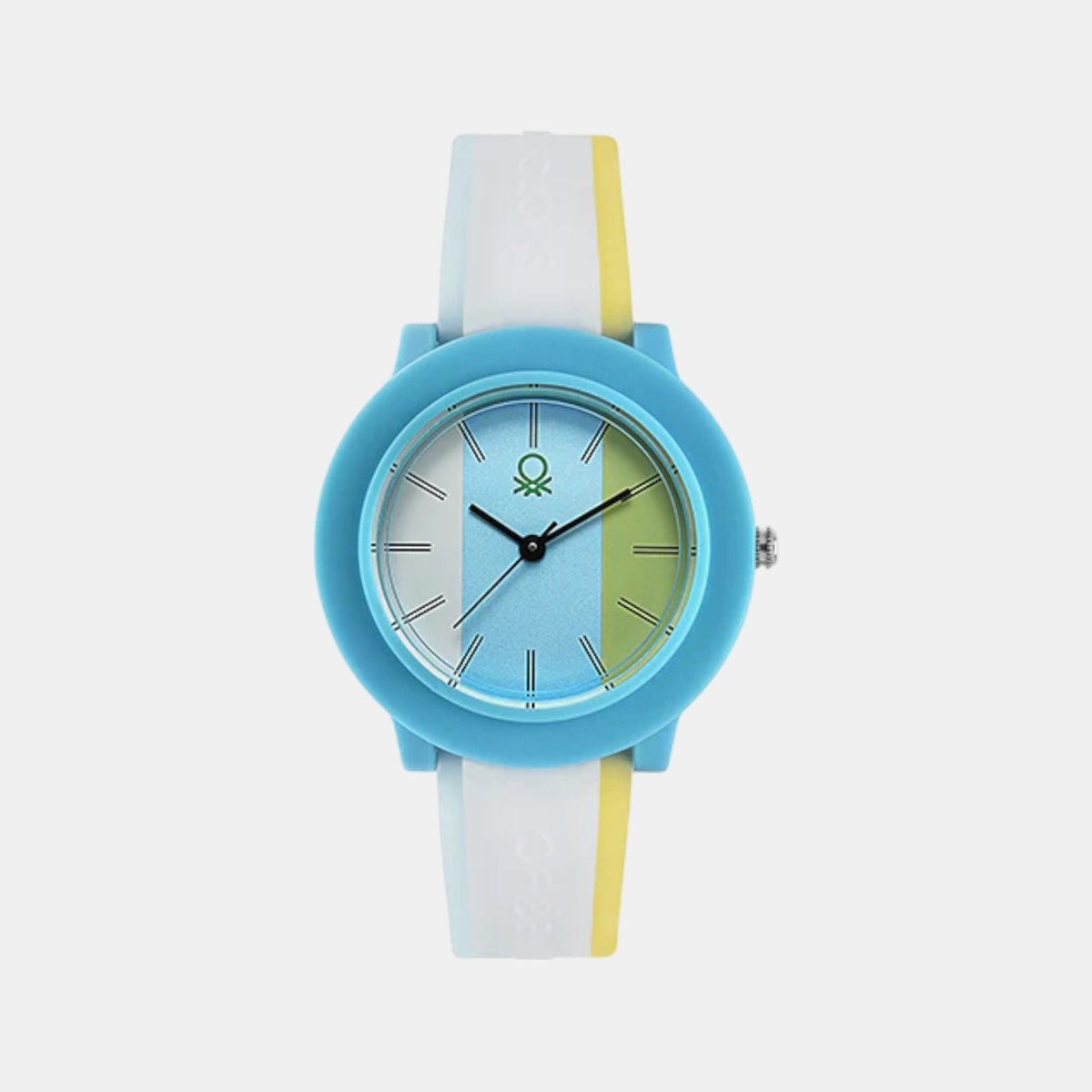Iconic Women Quartz Multicolour Dial Analog Silicone Watch UWUCL0402