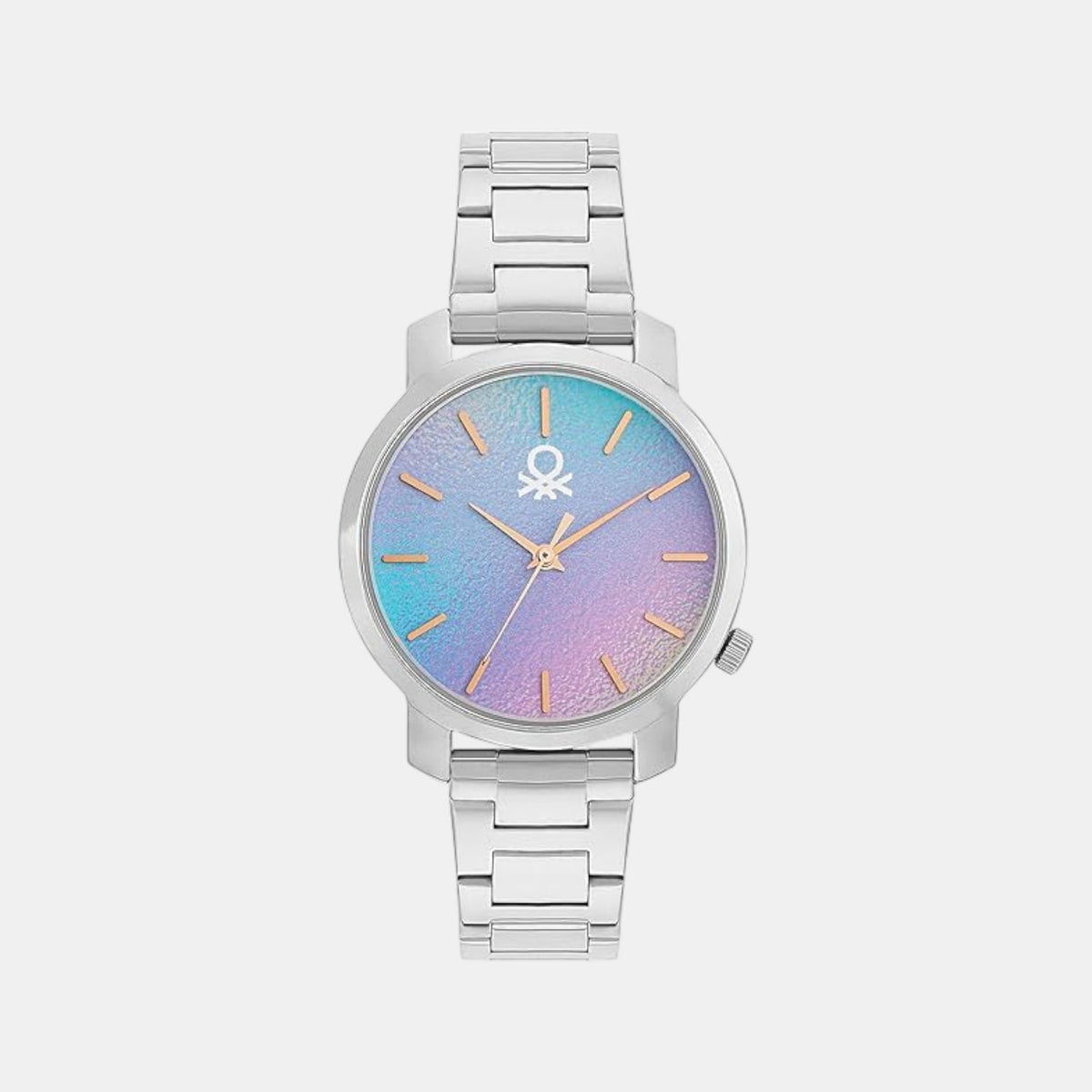 Iconic Women Quartz Multicolour Dial Analog Stainless Steel Watch UWUCL0706