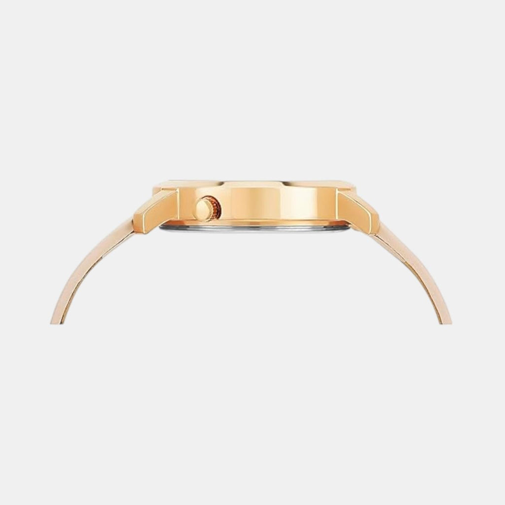 Iconic Women Quartz Pink Dial Analog Leather Watch UWUCL0707