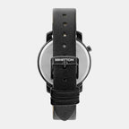 Iconic Women Quartz Black & Green Dial Analog Leather Watch UWUCL0708