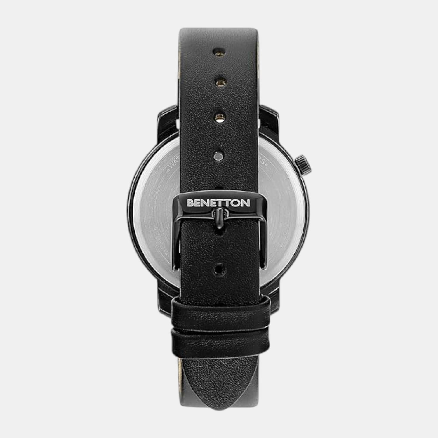 Iconic Women Quartz Black & Green Dial Analog Leather Watch UWUCL0708